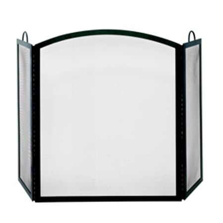 Blueprints 3 Fold Black Wrought Iron Large Screem BL139844